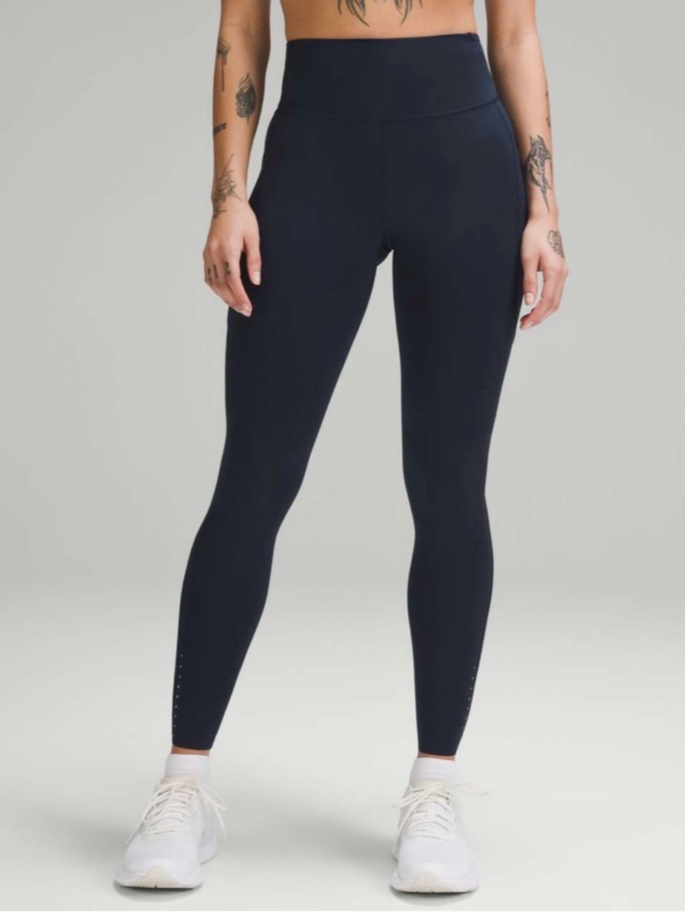 Lululemon Fast and Free High-Rise Tight 28" Pockets | True Navy | Size 6